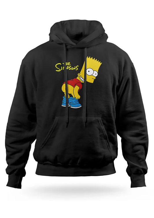 Felpa Con Cappuccio Bart Simpson-0